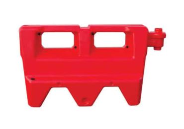 Cestné plastové zvodidlo Standard New 1m - 1100x600x395 mm, červená | biela